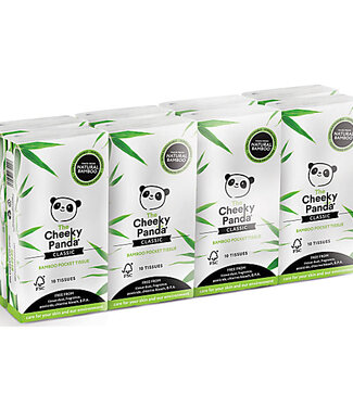 Cheeky Panda Tissues - 32 pieces - 10 Tissues per pack - Cheeky Panda