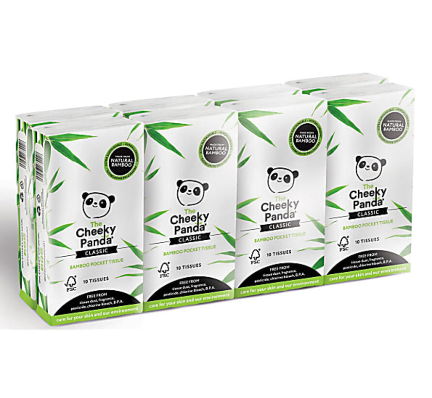 Tissues - 32 pieces - 10 Tissues per pack - Cheeky Panda