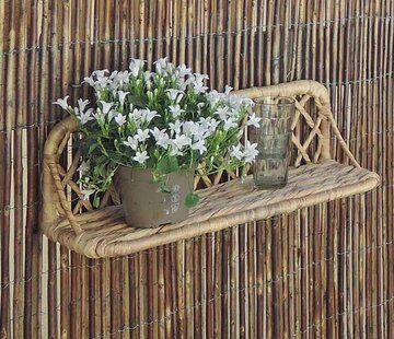 Decoclico Braided Water Hyacinth Wall Shelf - Bohemian Touch