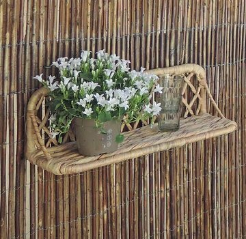 Decoclico Braided Water Hyacinth Wall Shelf - Bohemian Touch