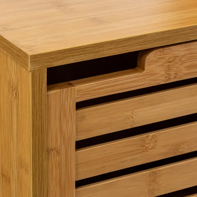 Shelving unit with 1 Door - Natural