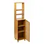 Shelving unit with 1 Door - Natural