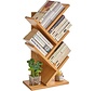 Boekenkast - 4 Niveaus - 31x17x60cm - Naturel