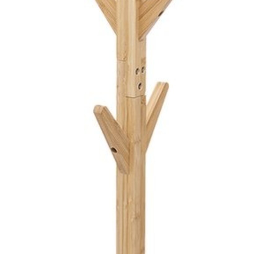 Standing Coat Rack - 8 Hooks - 60x60x178cm