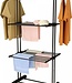 Laundry drying rack - Clothes rack - Foldable - Black