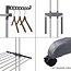 Foldable Laundry Drying Rack - Clothes Rack - Gray