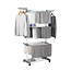 Foldable Laundry Drying Rack - Clothes Rack - Gray