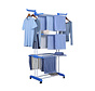 Foldable Laundry Drying Rack - Clothes Rack - Blue