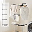 Foldable Drying Rack - Versatile - Black/White