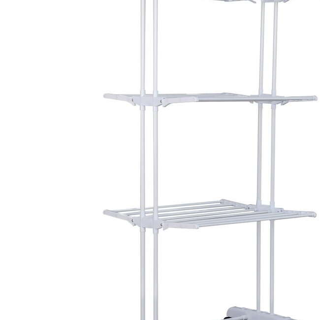 Laundry drying rack - Clothes rack - Foldable - White