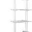 Laundry drying rack - Clothes rack - Foldable - White