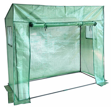 MSY Invest Kas voor kleine ruimtes - 150x100x50cm - Groen