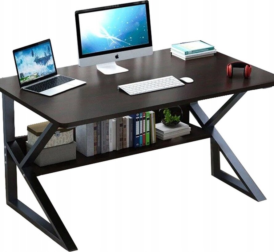 Modern Computer Desk - 80x40cm - Black