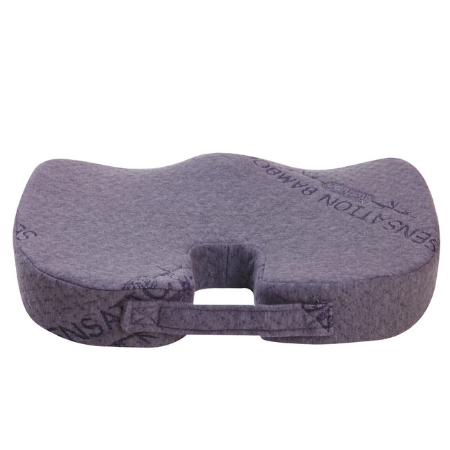 Sensation Cushion - Memory Foam - 45x30x6cm - Gray