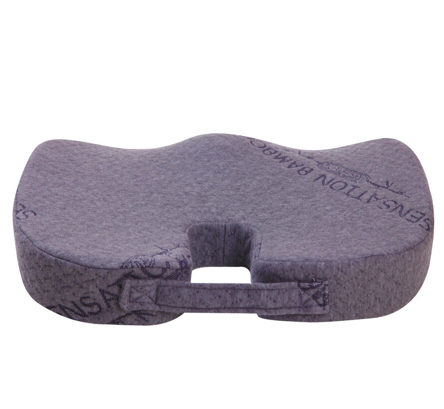 Sensation Cushion - Memory Foam - 45x30x6cm - Gray