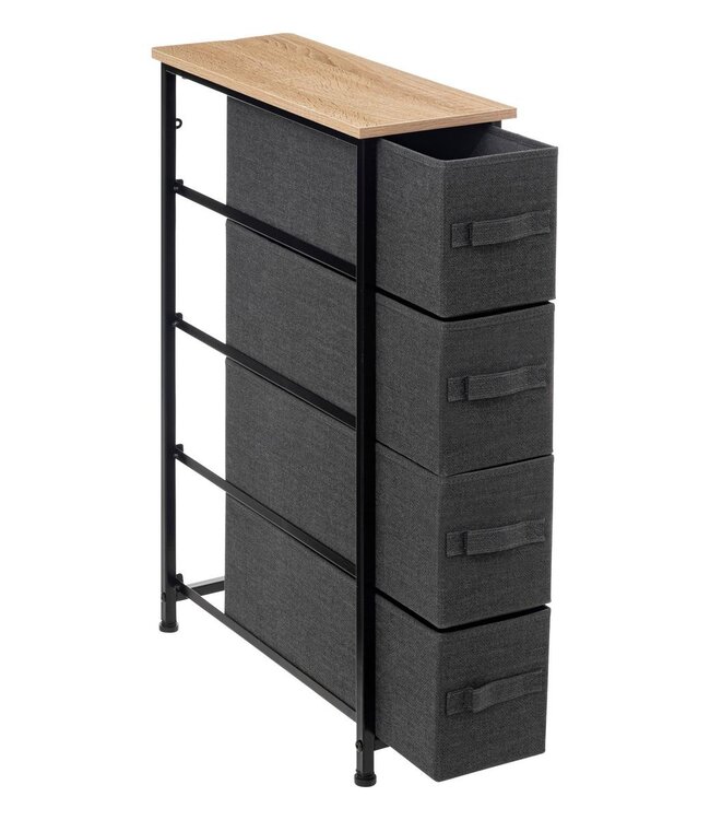 Chest of drawers 5five 4 drawers Metal 73.5 x 48 x 20 cm