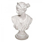 Decorative Diana Statue - 17x12x30cm - White