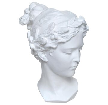 Atmosphera créateur d'intérieur Venus Beeldje - 23x16x26cm - Wit