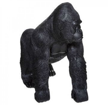 Atmosphera créateur d'intérieur Figurine Gorille - 22x38x35cm - Noir