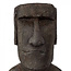 Moai Paaseiland Beeld - 34x26x80cm - Grijs