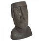 Statue Moai Île de Pâques - 17x12x26cm - Gris