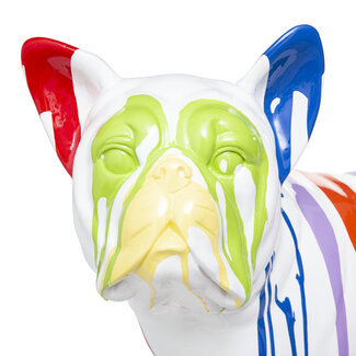 Atmosphera Dog Figurine - Bulldog - Colorful