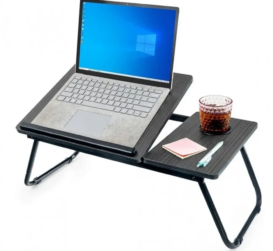 Laptop table - 57x33x25cm - Black