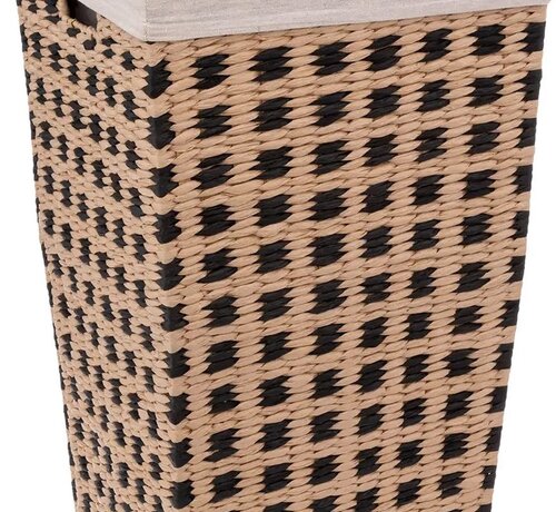 5Five Storage basket - Laundry basket - 40L - Natural/Black