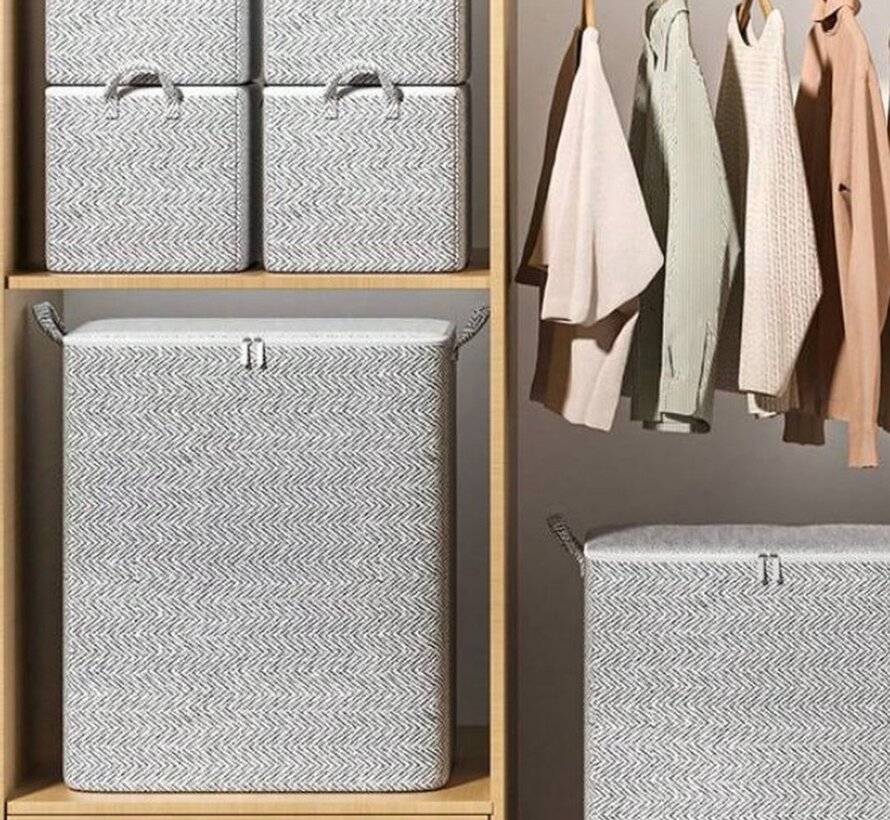 Foldable Storage Bag - 110L - 50x47x43cm - Gray