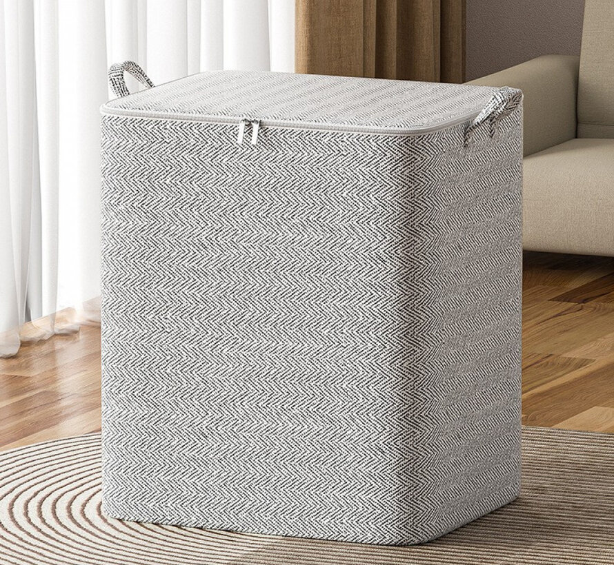 Foldable Storage Bag - 150L - 56x45x56cm - Gray