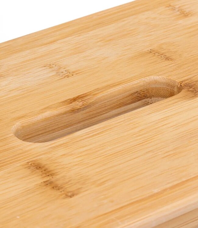 Kitchen step ladder with 3 steps - Collapsible - 50x43x63cm - Natural