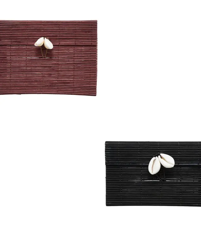 Set of 2 Storage Boxes - 19x17x12cm - Different Colors