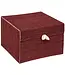 Set of 2 Storage Boxes - 19x17x12cm - Different Colors
