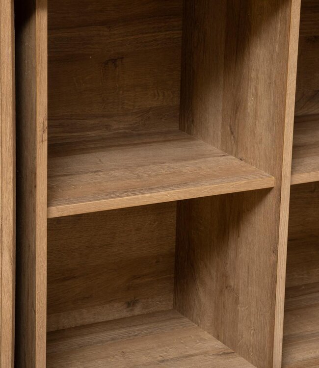 Dressoir met 2 Deuren - 140x80cm - Eikeneffect