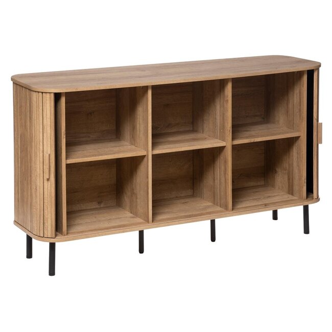 Sideboard with 2 Doors - 140x80cm - Oak effect