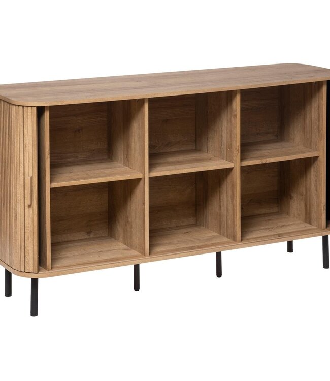 Dressoir met 2 Deuren - 140x80cm - Eikeneffect