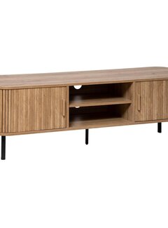 Atmosphera créateur d'intérieur TV Cabinet with 2 Doors - 140x40cm - Oak effect