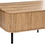 Coffee table with 2 Doors - 120x60cm - Oak effect