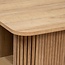 Veneer bar table - 120x60x102cm - Wood effect