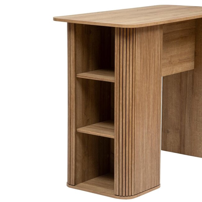 Bartafel in Fineer - 120x60x102cm - Houteffect