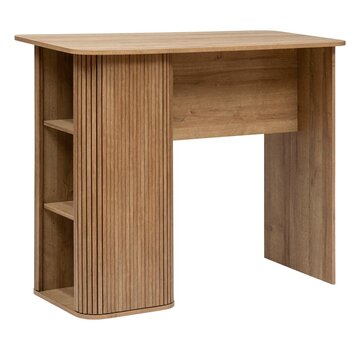 Atmosphera créateur d'intérieur Veneer bar table - 120x60x102cm - Wood effect