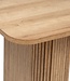 Eettafel in Fineer - 180x90x75cm - Houteffect