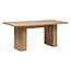Eettafel in Fineer - 180x90x75cm - Houteffect