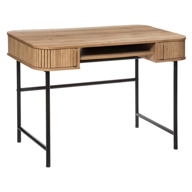 2-Deurs Bureau - 105x60x75cm - Houteffect