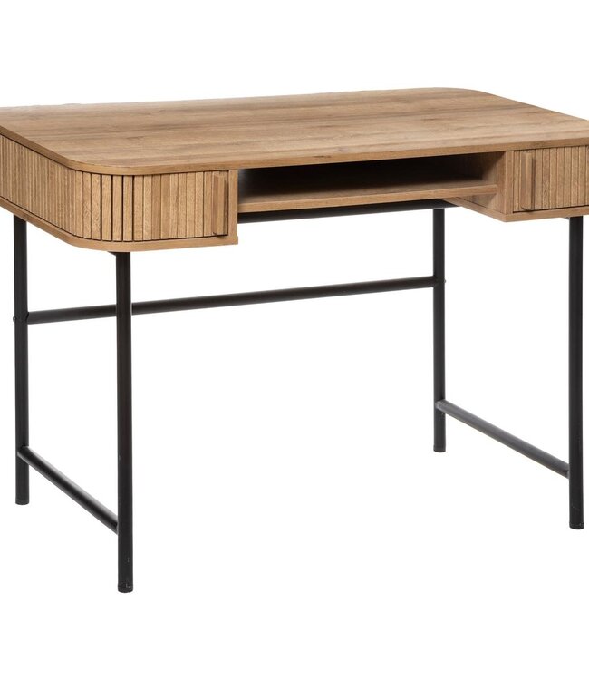 2-Deurs Bureau - 105x60x75cm - Houteffect