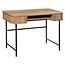 2-Door Desk - 105x60x75cm - Wood effect