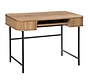 2-Door Desk - 105x60x75cm - Wood effect