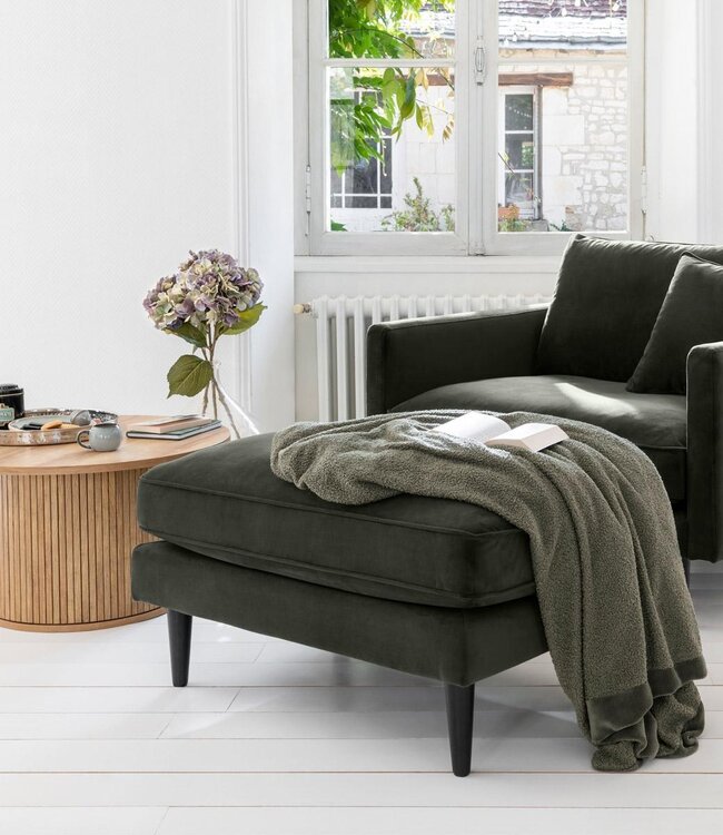 Ronde Salontafel - Verschillende Afmetingen - Houteffect