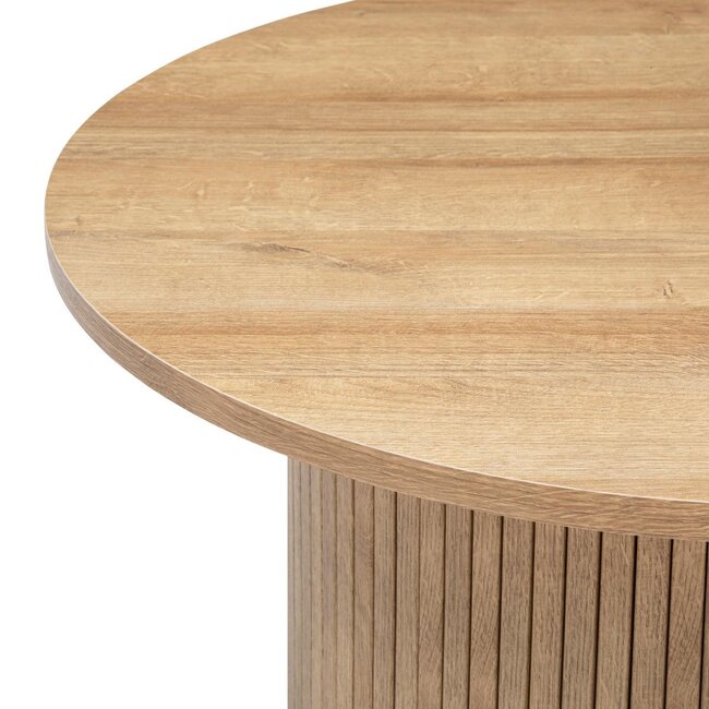 Round Coffee Table - Different Sizes - Wood Effect