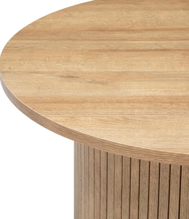 Round Coffee Table - Different Sizes - Wood Effect
